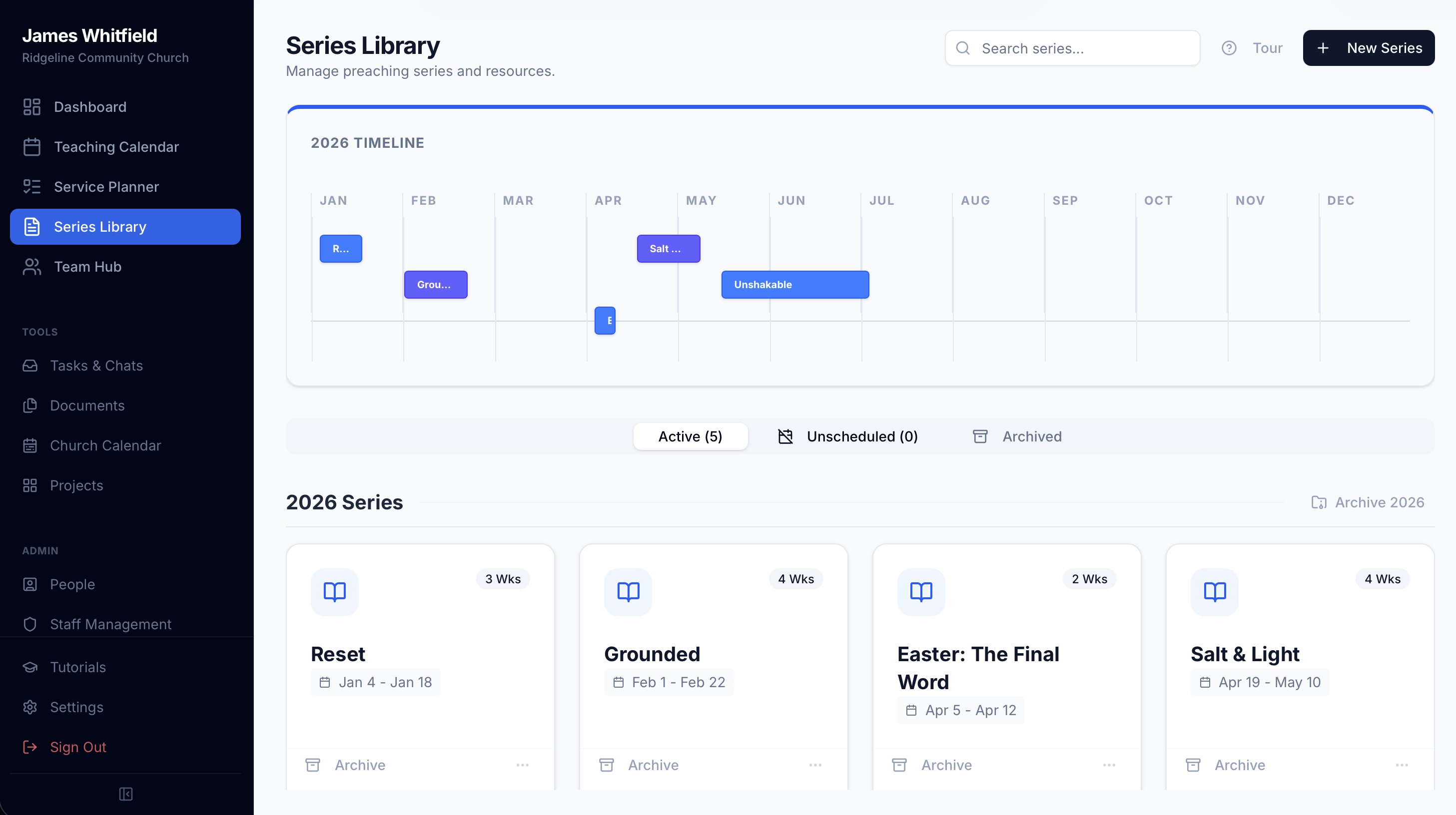 Jethro Series Library